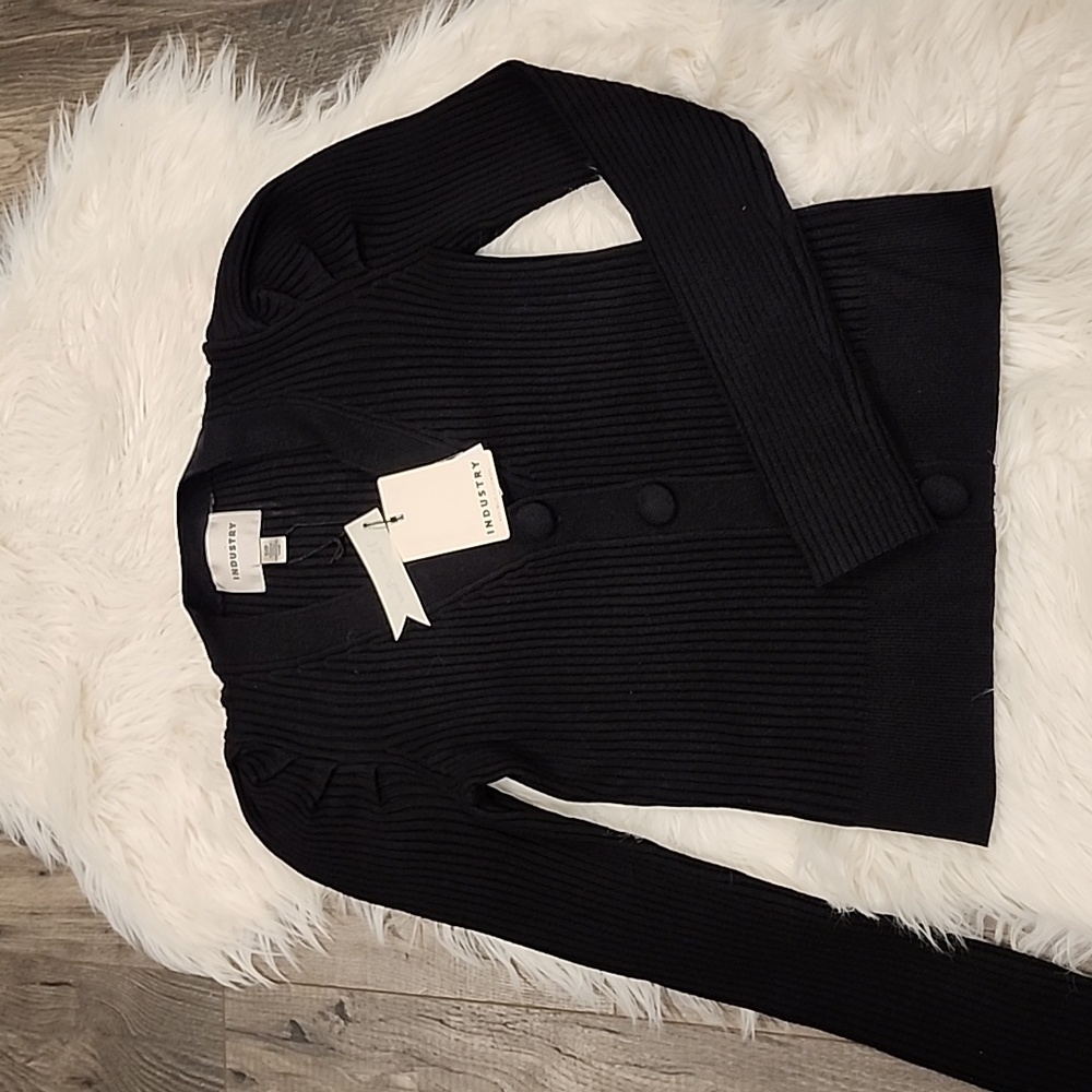 Industry Ribbed Cardigan